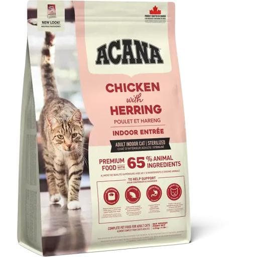 Acana Pienso Indoor Entrée para Gatos de Pollo (Gatos , Comida , Pienso) - 4.5 KG