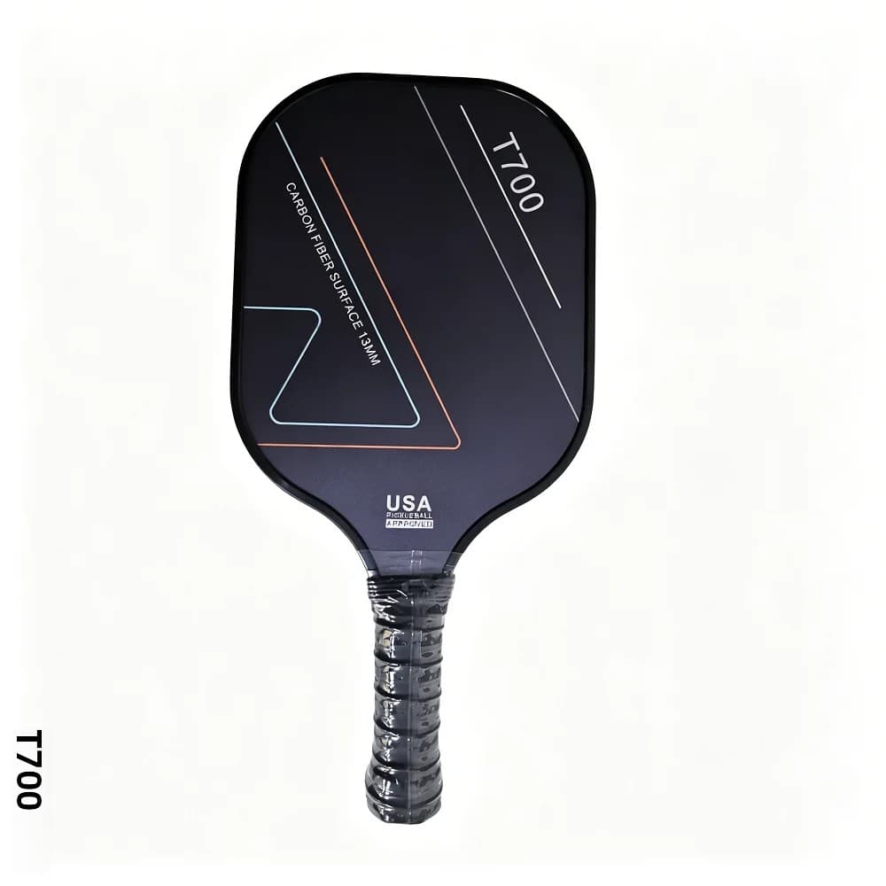 Pala De Pickleball De Fibra De Carbono 5ª Generación Mejorada En Spin Y Potencia. Núcleo De Espuma Termoforzada T700 Carb