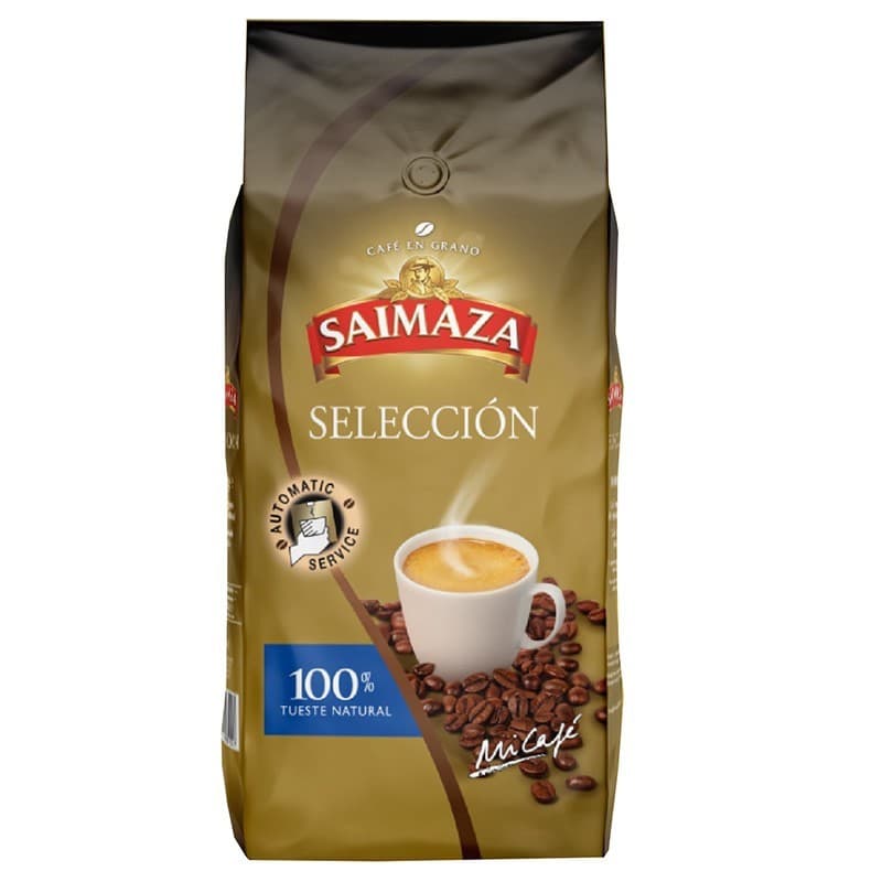 Saimaza Selección café en grano 100% natural 1kg 8711000895047