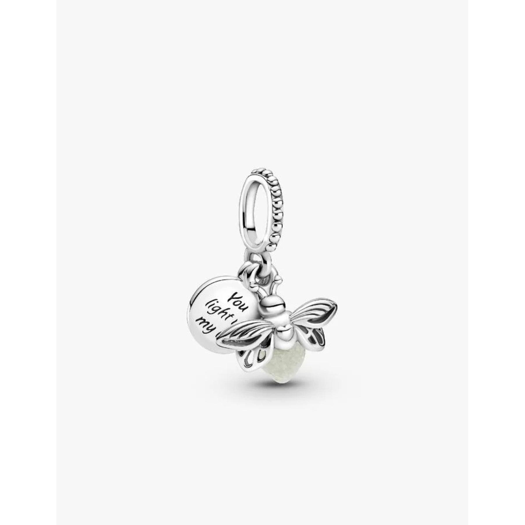 Charm Colgante PANDORA Luciérnaga que Brilla en la Oscuridad