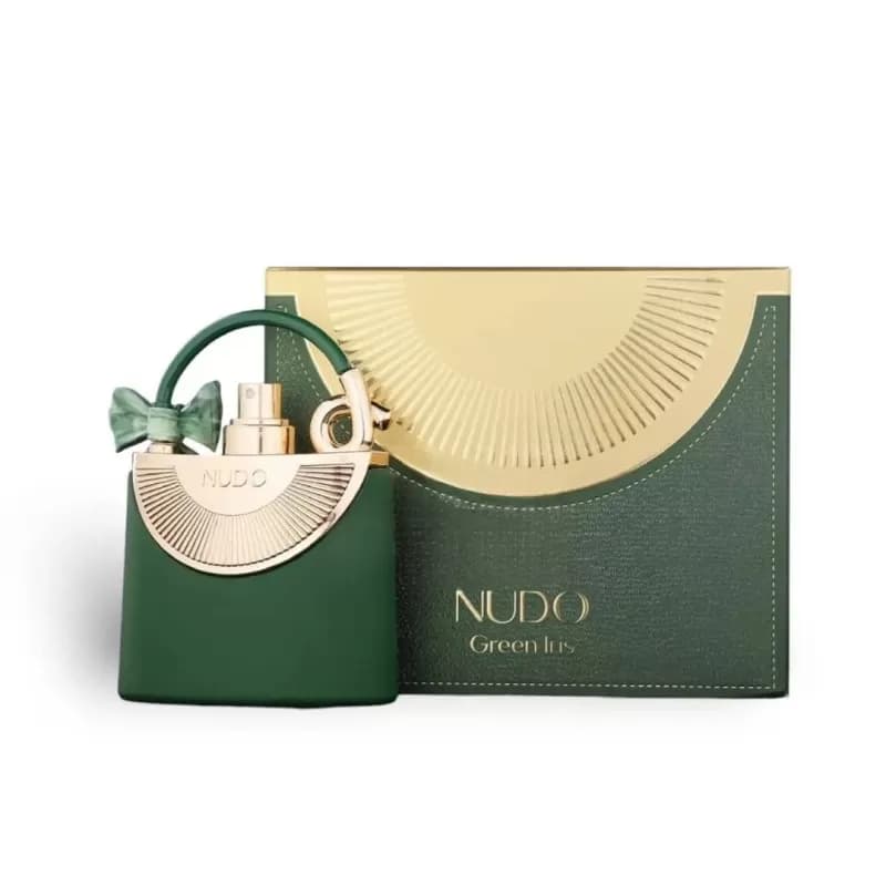 Nudo Green Iris de Fragrance World Eau de Parfum para Mujer Perfume en forma de bolsito Elegante Dubai - 100ml
