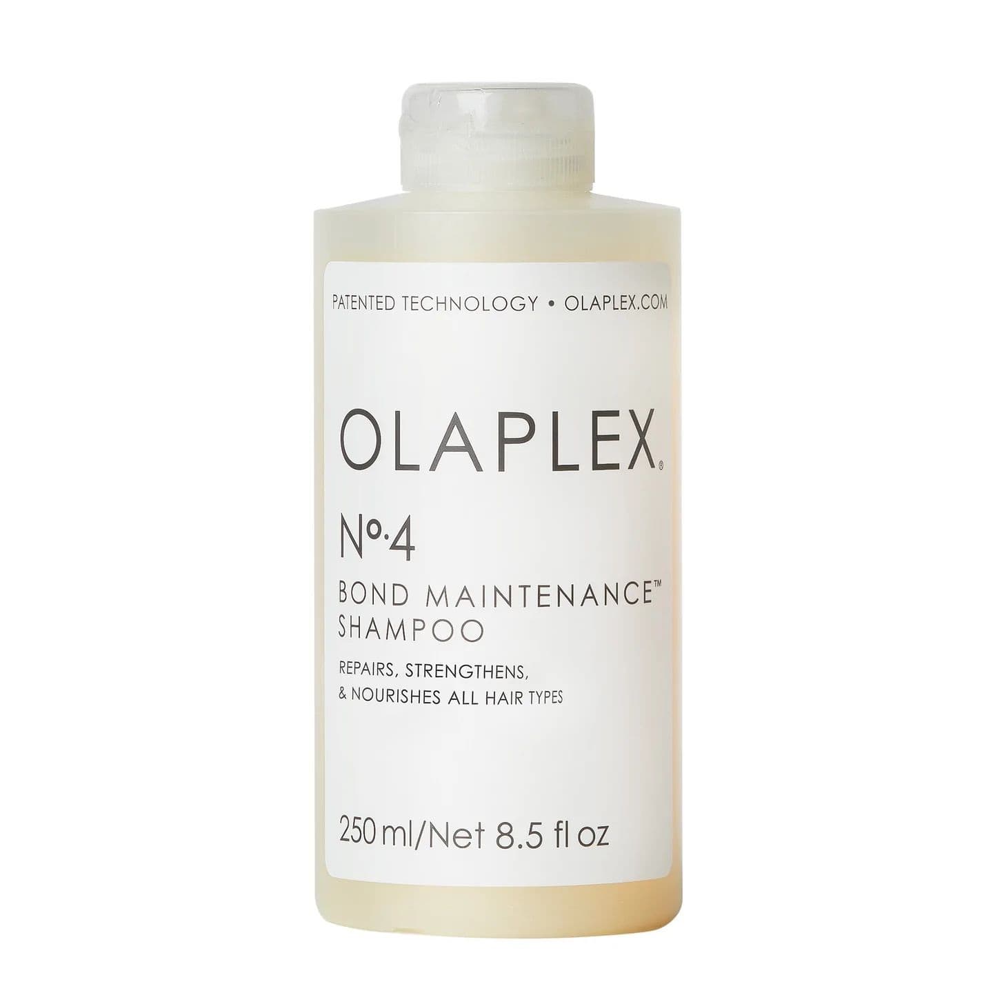 Olaplex Nº 4 Bond Maintenance Strengthening Shampoo 250 Ml. | Champú Fortalecedor y Reparador | Reduce Rotura, Hidrata y Controla el Encrespamiento | Vegano y Sin Sulfatos