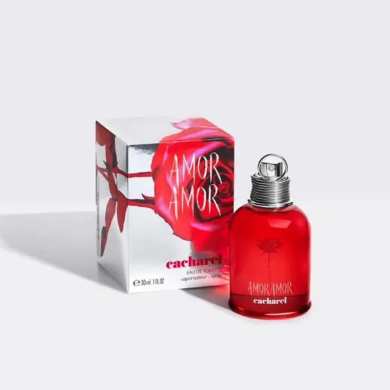 CACHAREL AMOR AMOR EDT - Colonia floral afrutada para mujer de Cacharel