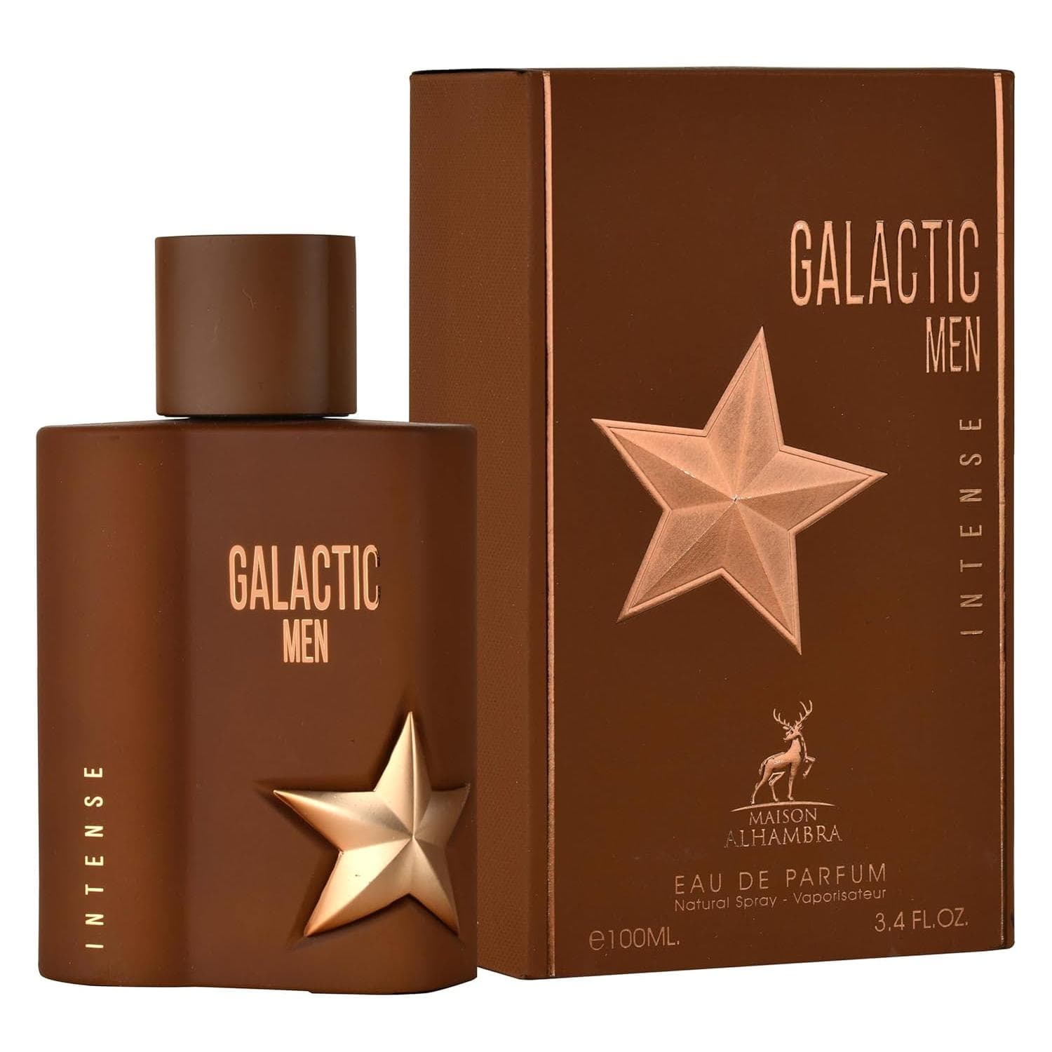 Maison Alhambra Galactic Men Intense / Galactic Men Elixir | Perfumes Masculinos 100ml | Dulces, Amaderados y Duraderos