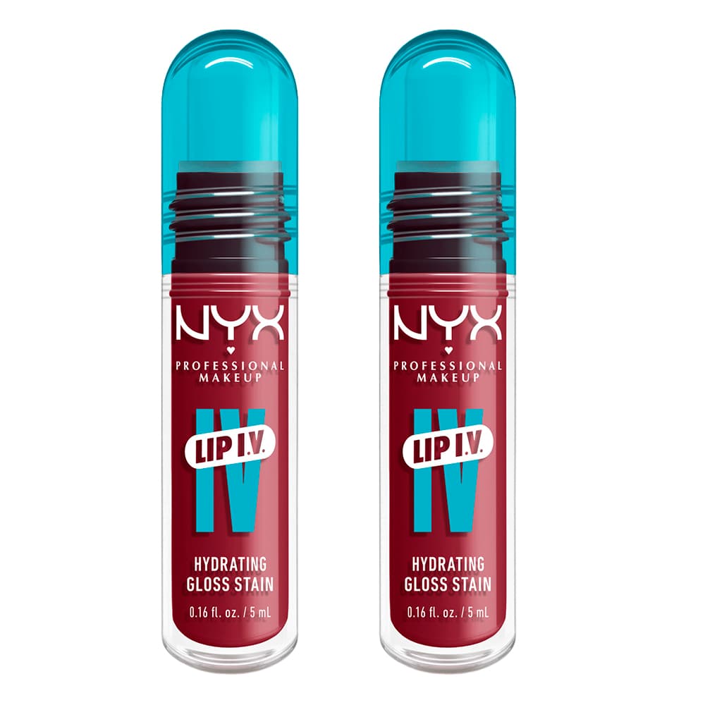 NYX Professional Makeup | LIP IV Gloss Tinte labial hidratante efecto gloss de Larga Duración con Vitaminas, Disponible en 16 tonos