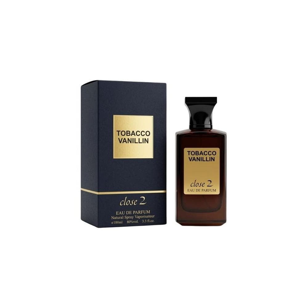 Perfume Tobacco Vanillin Close 2 eau de parfum 100 ml fragancia cálida dulce con vainilla y tabaco notas especiadas y fondo amaderado intenso elegante 🚚 Envíos a España 24/48h
