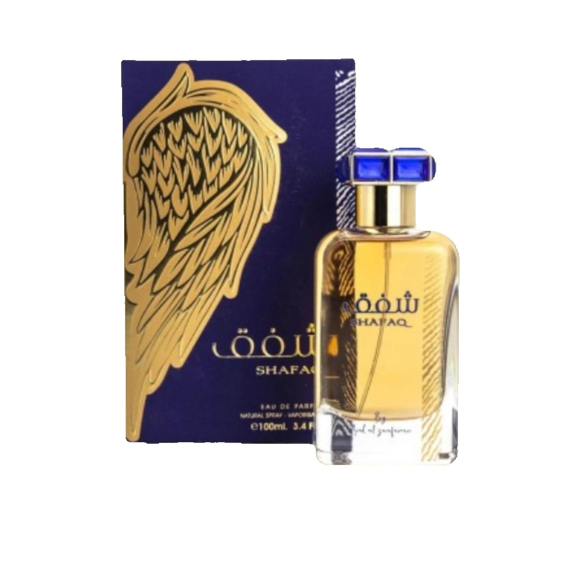 Perfume Ard+Al+Zaafaran shafaq 100ML para Mujer - con Notas Dulces y Frutales, Eau de Parfume.