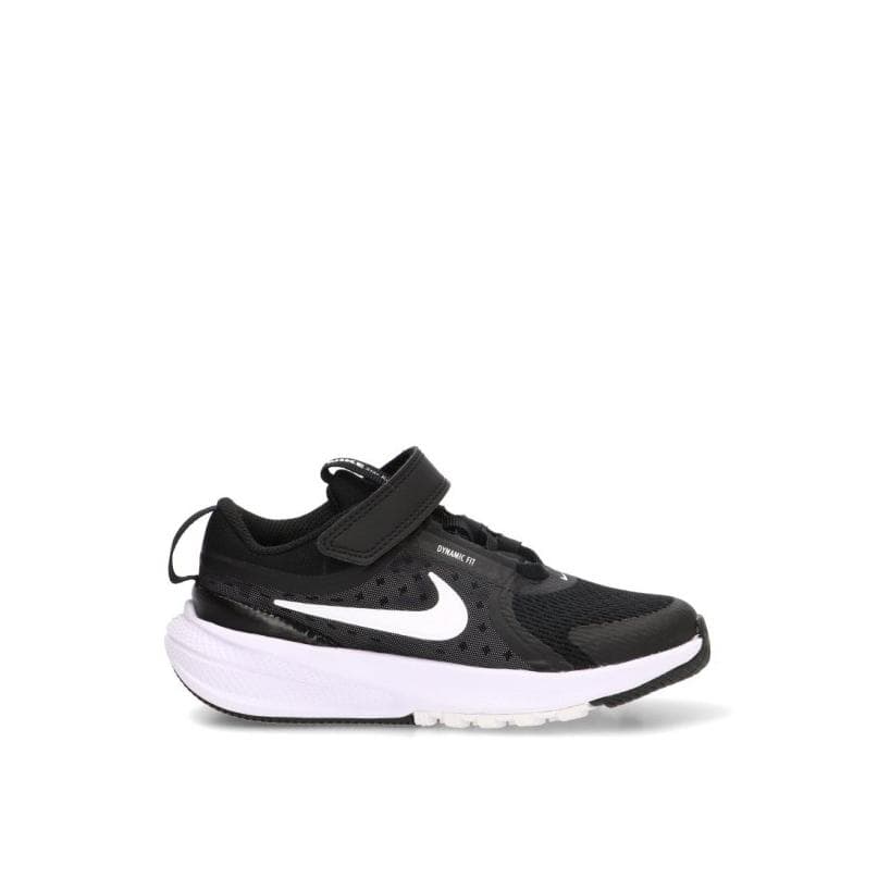 Zapatillas Running Nike - Niño - Suela Plana - Modelo Hf7005 - Color Negro