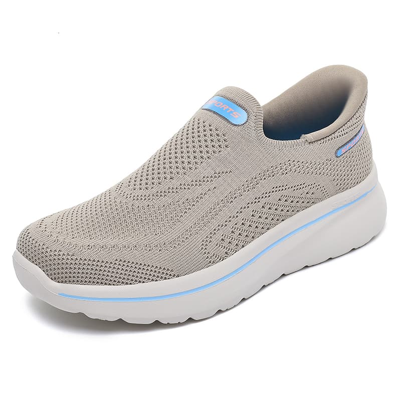 Zapatos Casual Transpirables Para Mujer Zapatillas De Caminar Al Aire Libre Antideslizantes Slip on Flats Vulcanizados