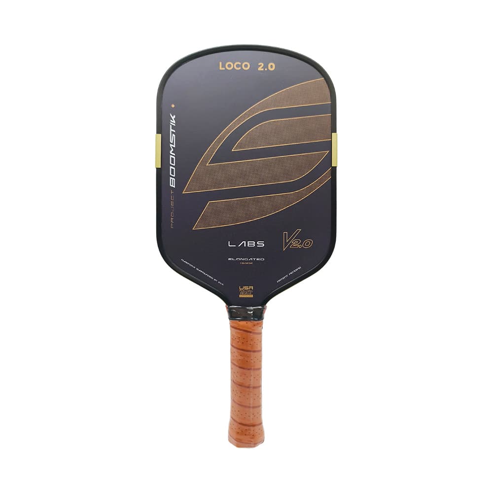 Pala De Pickleball LOCO 2.0 Boomstik Gen5 Con Estructura Bread And Butter Pared De Buffer EVA Núcleo De Espuma EPP Y Fibra De Carbono T700
