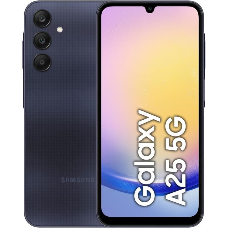 Samsung Galaxy A25 5G 256GB - Pantalla Super AMOLED 120Hz - Exynos 1280 - Cámara 50MP OIS - Batería 5000mah