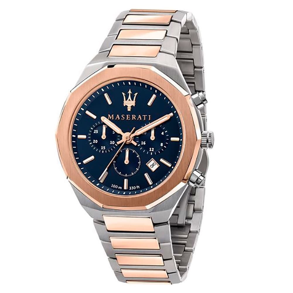 Maserati R8873642002 Reloj de moda para hombre, 45 mm, con estuche