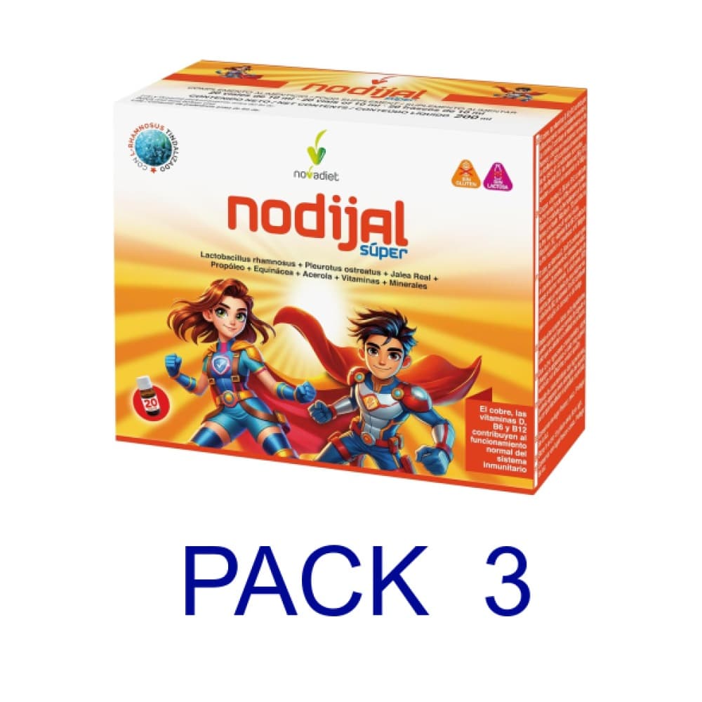 Novadiet Pack 3 Nodijal Super 20 viales
