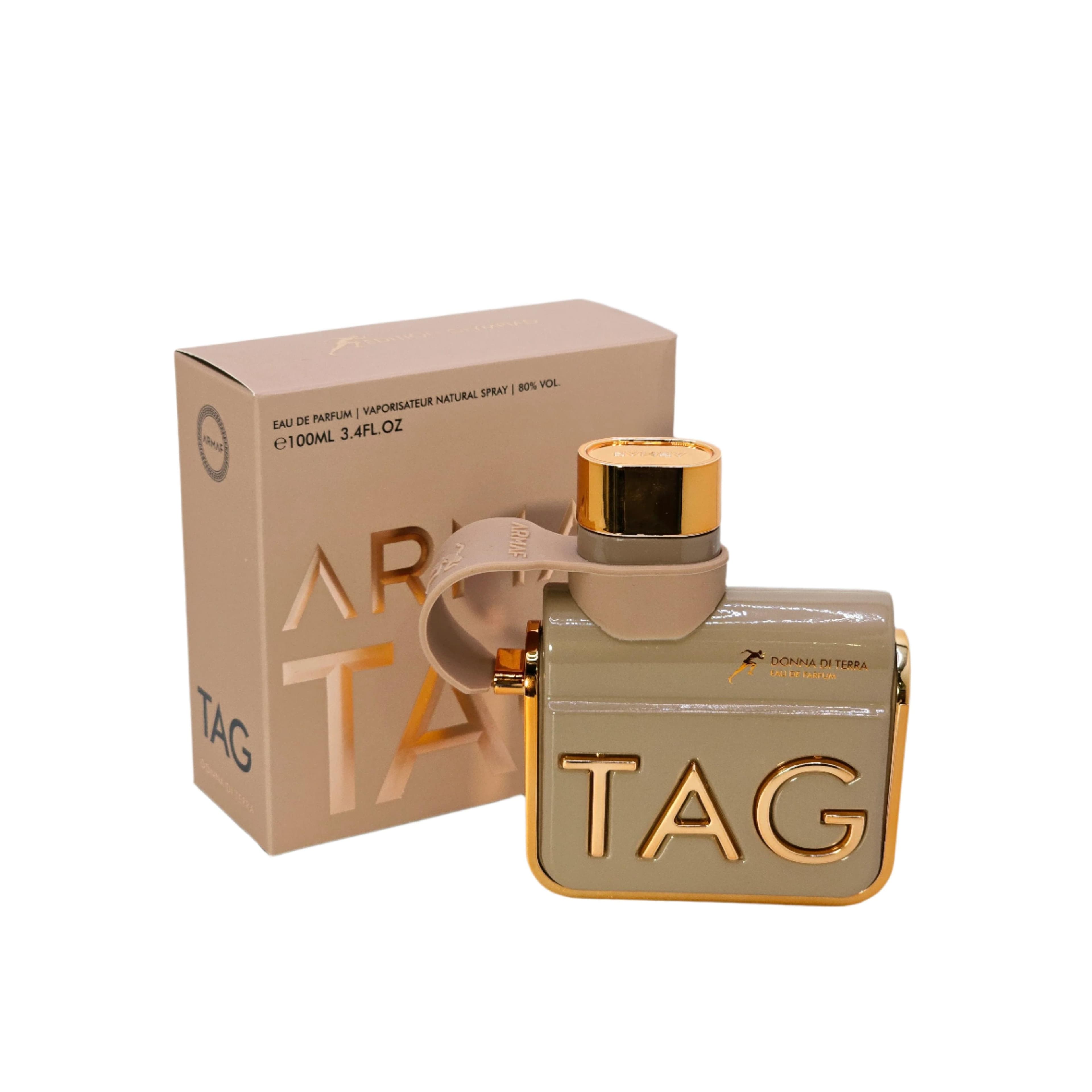 Armaf Tag Her Donna di Terra – Eau de Parfum Femenino de 100ml con Notas Cítricas y Especiadas