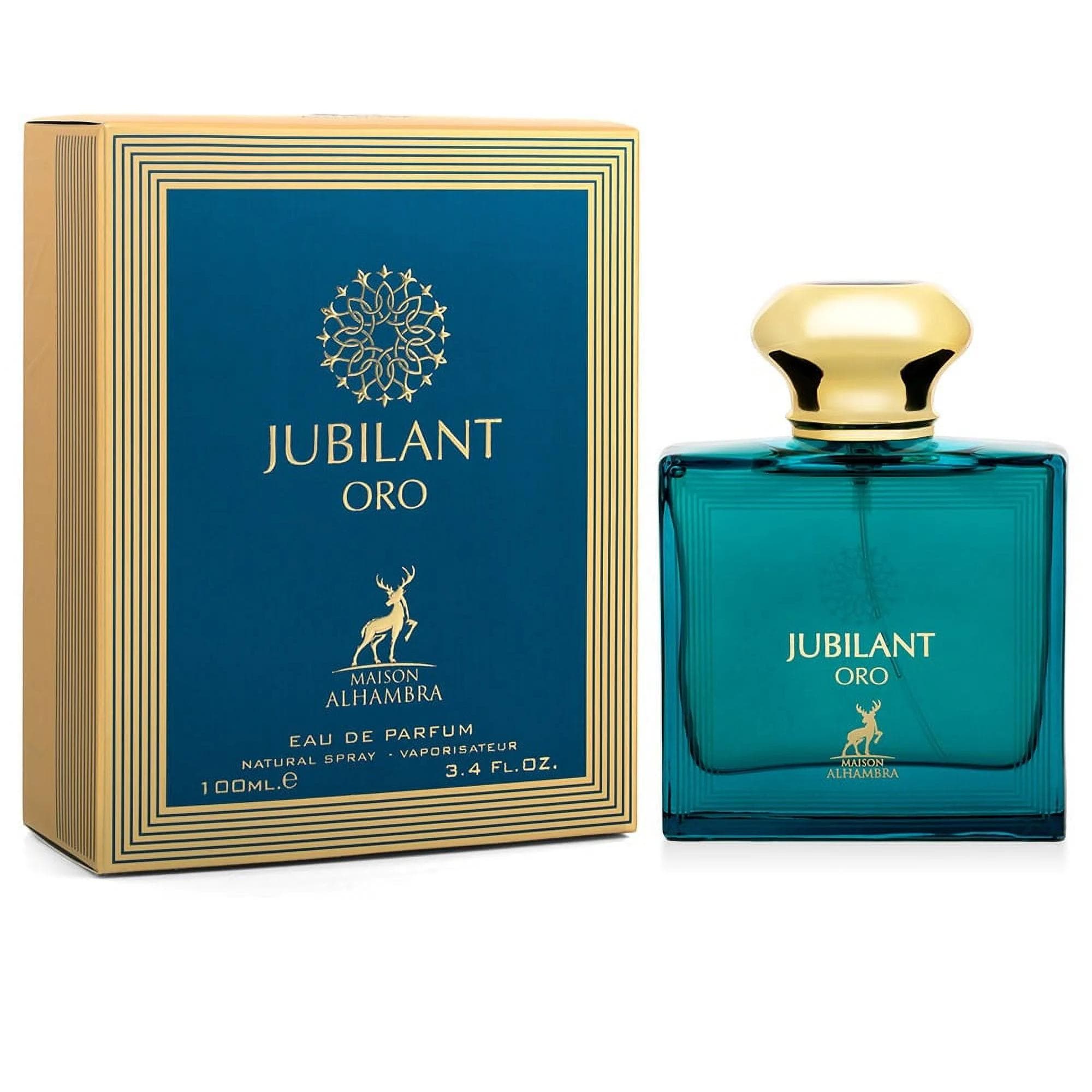 Maison Alhambra Jubilant Oro / Rouge ( Versencia Rouge) | Vitality para Hombre 100ml | Fragancia Intensa, Duradera y Sofisticada