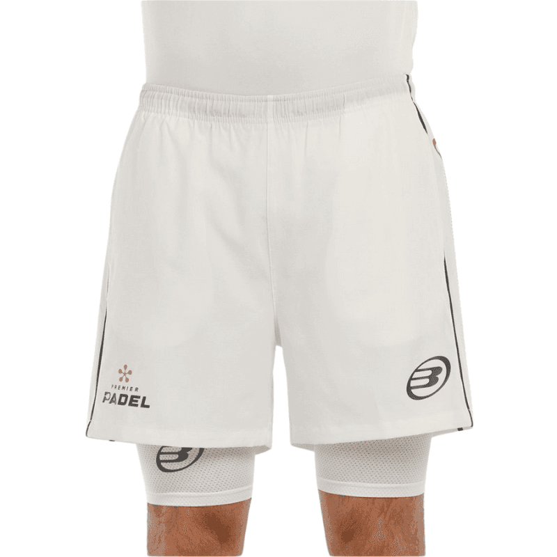 Pantalón corto Bullpadel Barde Blanco