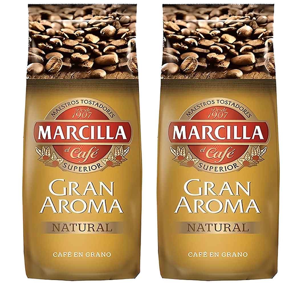 2 kilos Marcilla Gran Aroma Natural café en grano