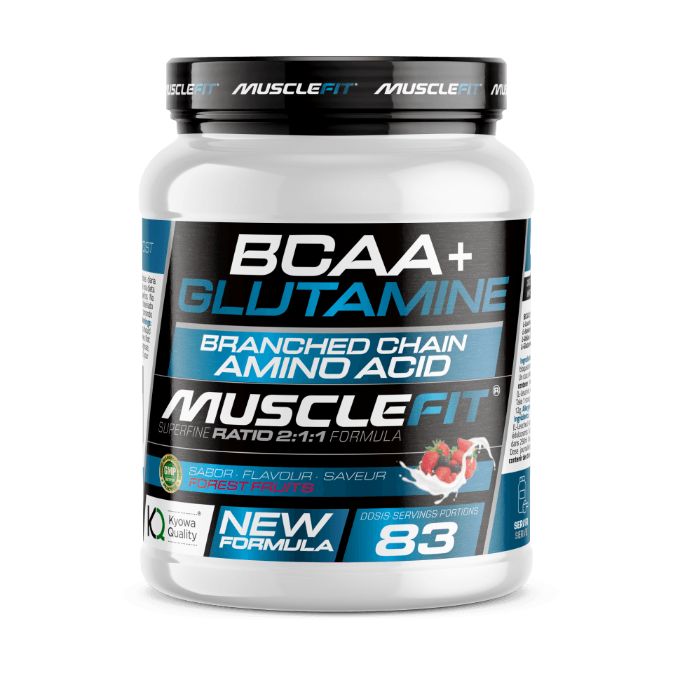 Glutamina + BCAAs - MuscleFit │500g│ MuscleCult Aminoácido