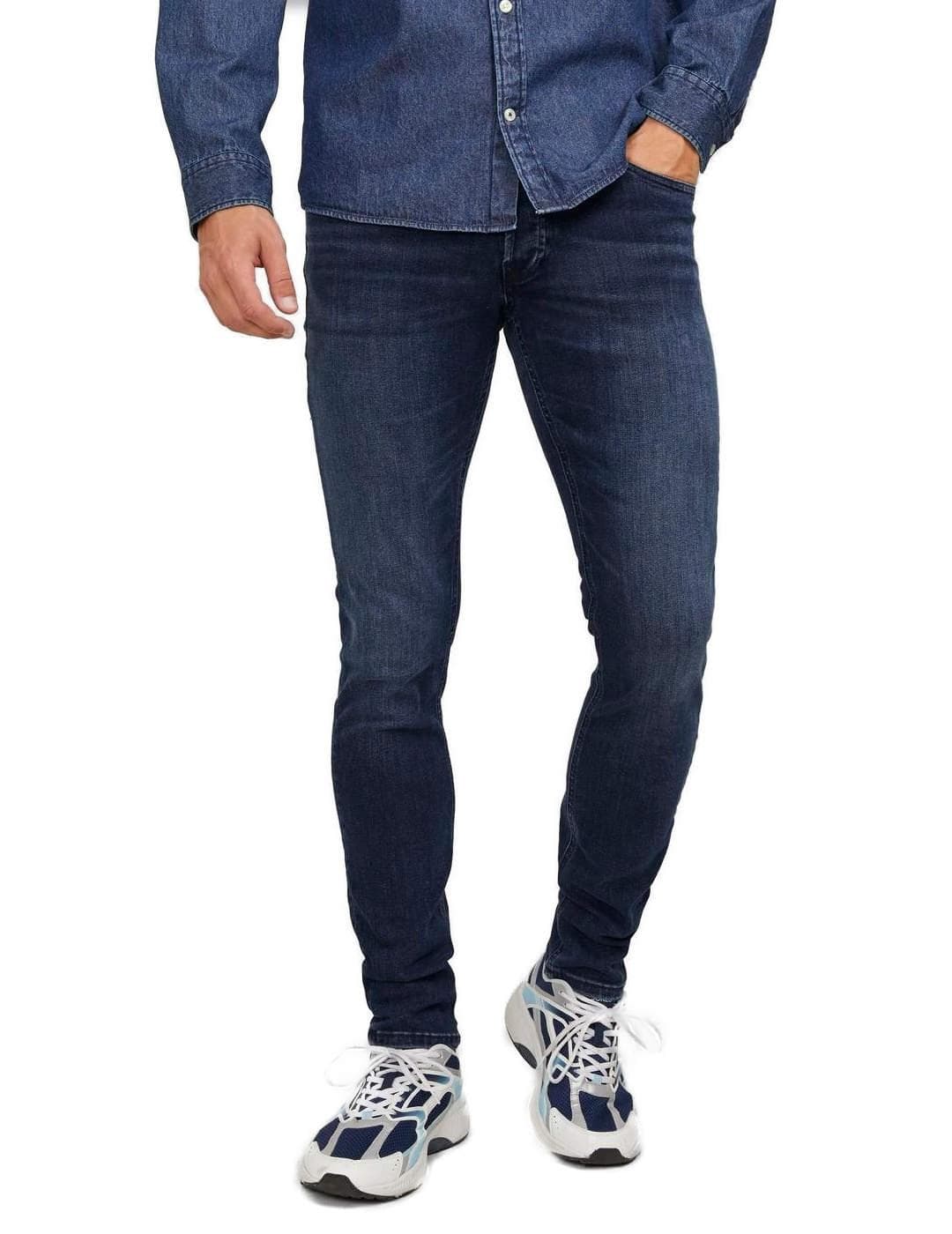Jack & Jones Pantalón Vaquero Jack&Jones Modelo Glenn Azul Oscuro Hombre