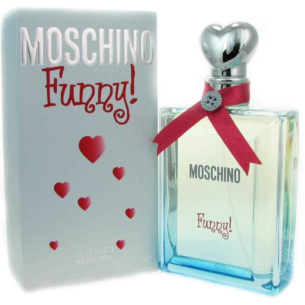 Moschino - Funny! Eau de Toilette para mujer 100 ml, fragancia fresca cítrica floral con notas de naranja amarga, jazmín y almizcle, ideal para uso diario en primavera y verano