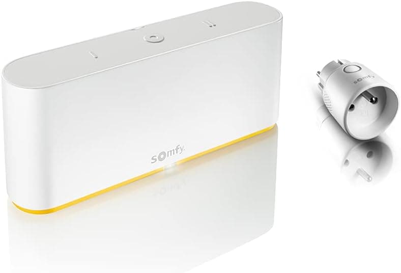 Somfy 1870998 Control Inteligente Tahoma Switch con 1 Conector Conectado io, Blanco