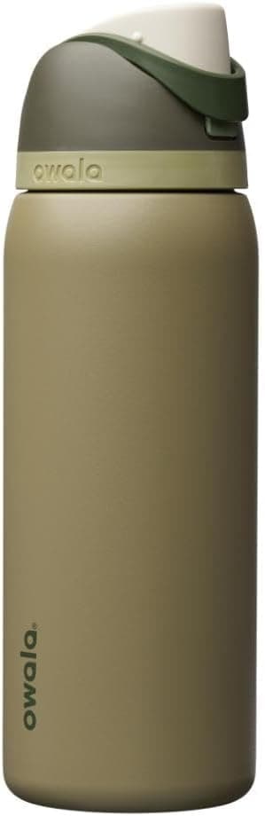 Owala FreeSip - Stainless Steel - 32-oz. - Green (Off Road) (Amazon)(A7)