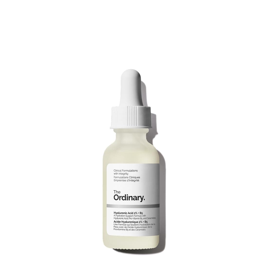 The Ordinary Hyaluronic Acid 2% + B5 (with Ceramides), Ácido hialurónico + B5 (con Ceramidas), Sérum hidratante multidimensional para una piel más suave y tersa, 30 ml