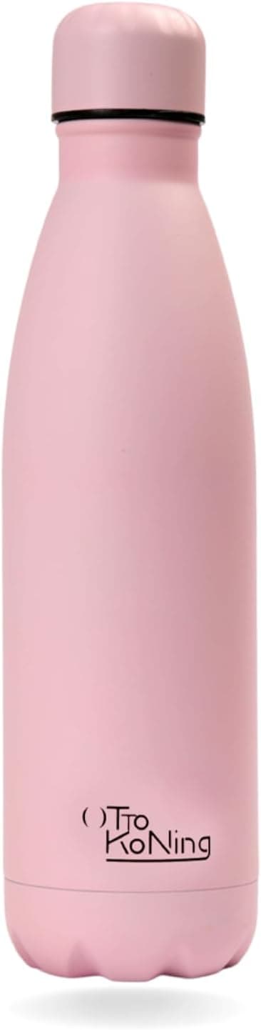 OTTO KONING Botella Agua Acero Inoxidable Térmica 500ml Doble Pared Sin BPA