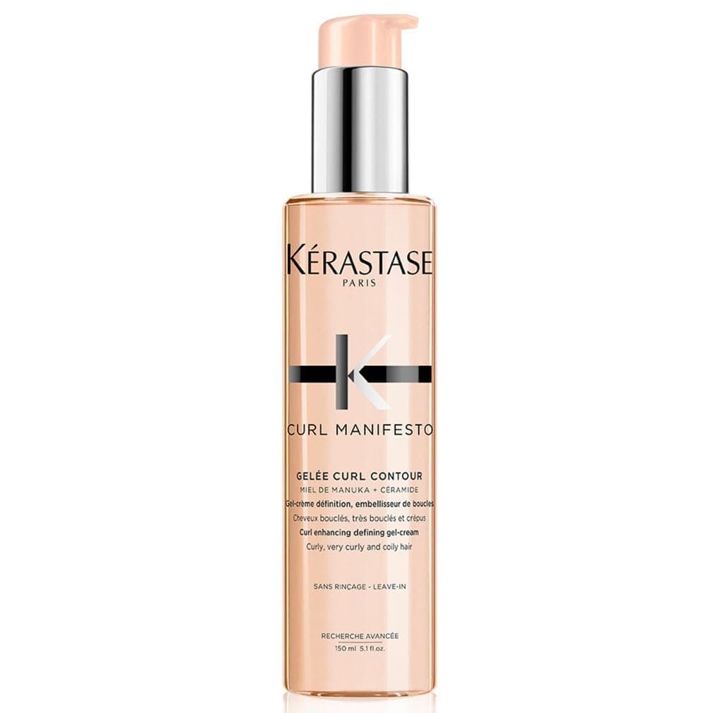 Kérastase Curl Manifesto, Crema Capilar Multiprotectora Antiencrespamiento, Nutre y Controla el Encrespamiento, Para Pelo Ondulado, Rizado o Afro, Gelée Curl Contour, 150 ml