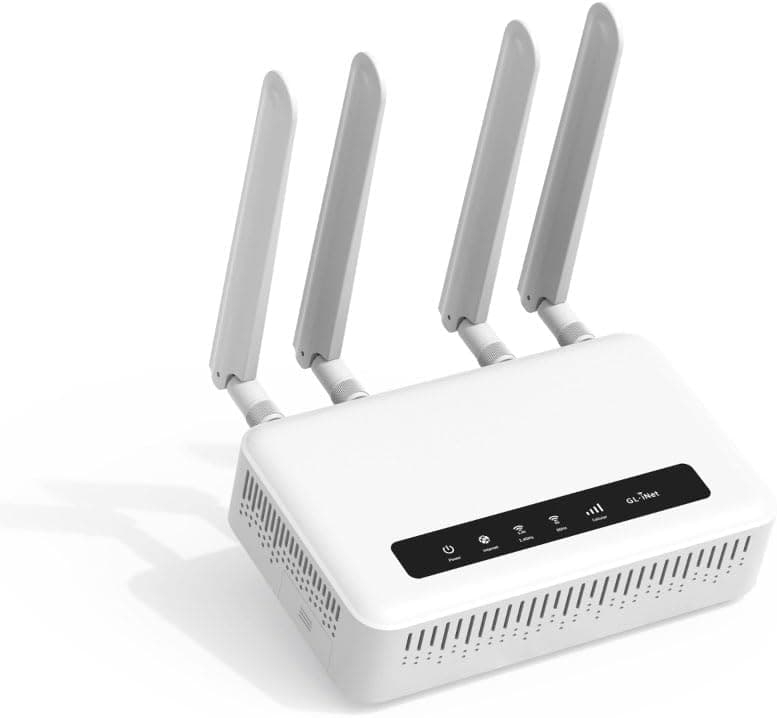 GL.iNet GL-X2000 Spitz Plus Router 4G LTE Cat 12 Wi-Fi 6 Doble SIM