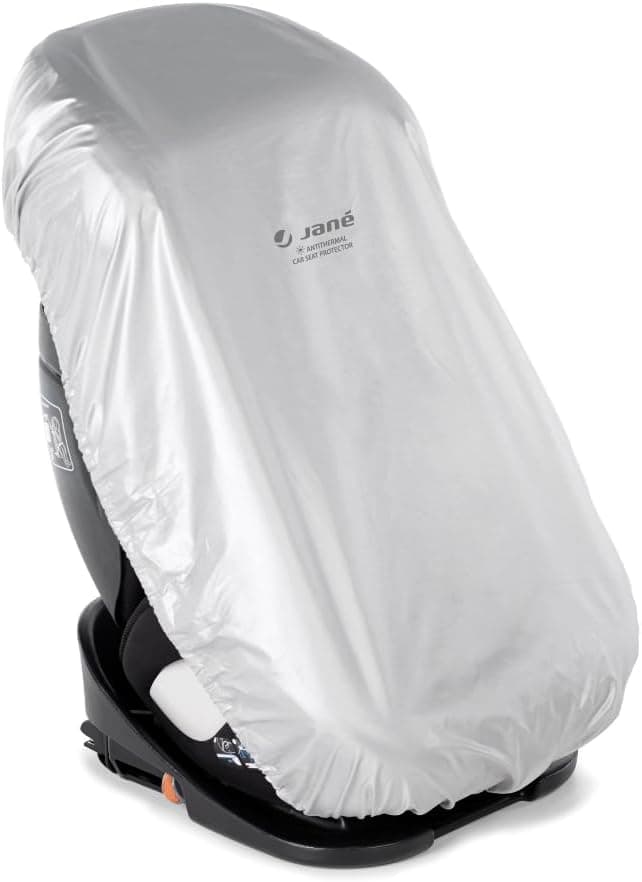 Jané Funda Antitérmica Silla Coche Bebé Universal, Protección Solar Anti-UV, Reduce el Calor hasta 25°C, Plegable, Impermeable, Gris