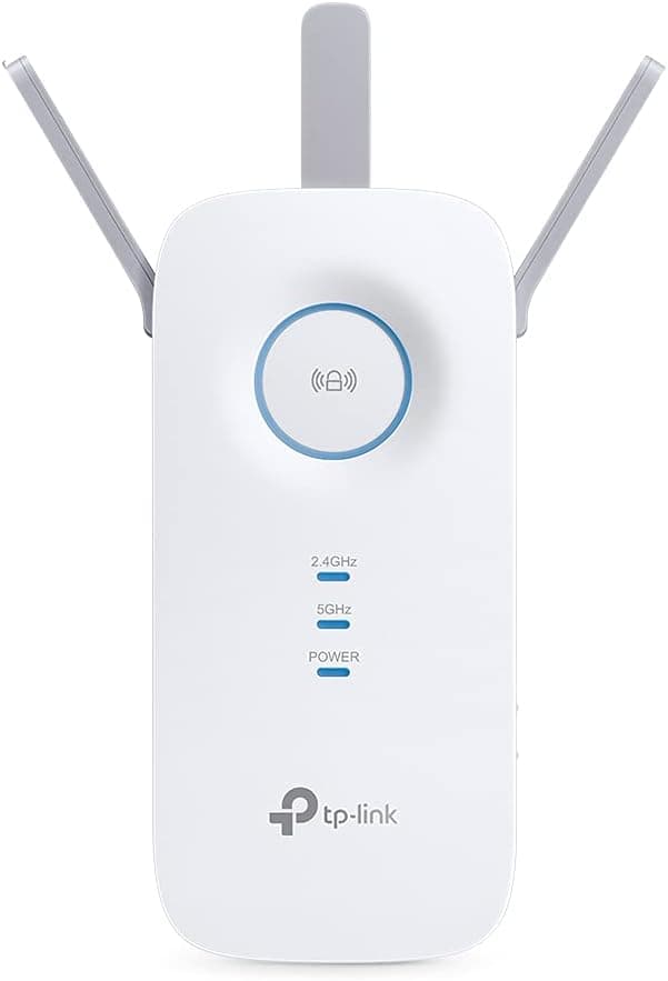 TP-Link RE550 - Repetidor WiFi 5 AC1900, Doble Banda, 1 Puerto GE, EasyMesh