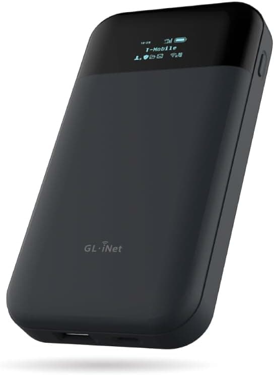 GL.iNet GL-E750V2 MUDI Router 4G LTE Portátil de Viaje con Ranura SIM