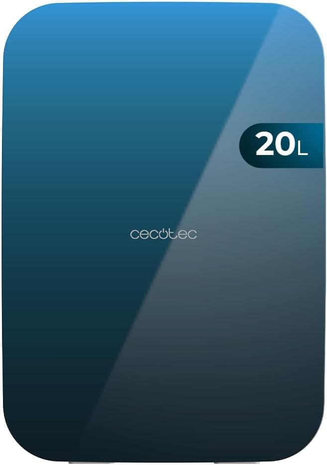 Cecotec Mini Nevera de 20L Bolero MiniCooling 20L Bahamas Pat 1. Funcionamiento 12V-220V, Compatible Coche y Caravanas, Función Enfriamiento y Calentamiento, Rango Temperatura 7-65º, Fácil Transporte