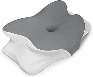 Almohada Cervicales Ergonómica,de Espuma Viscoelástica,material Refrescante