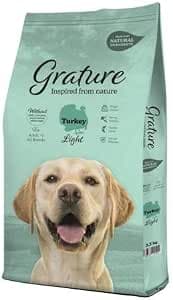 Pienso Light de Pavo para Perros Adultos | Efecto Saciante | Bajo en Grasas | con Cereales Completos | Libre de OGM | Protección Articular (2.5 Kg.)
