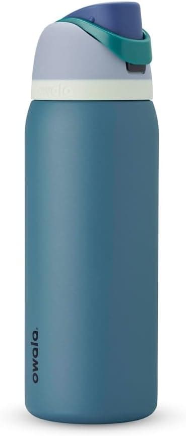 Owala FreeSip - Stainless Steel - 32-oz. - Blue/Teal (Denim) (Amazon)