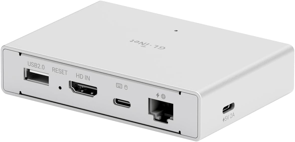 GL.iNet Comet PoE Remote KVM GL-RM1PE con Streaming 4K Tailscale