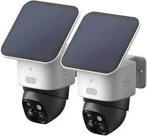 Anker eufy SoloCam S340 3K Camara vigilancia WiFi Exterior Solar