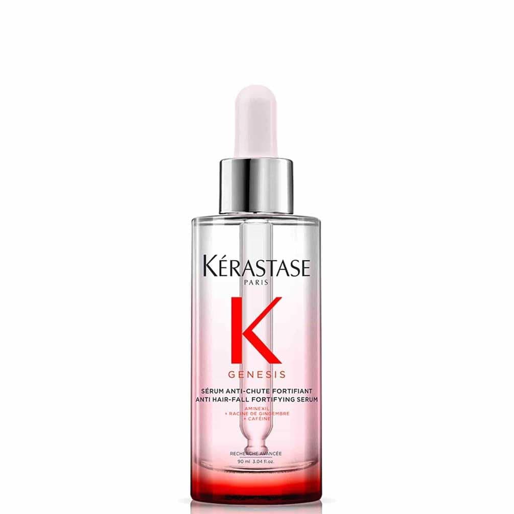 Kérastase, Genesis, Sérum Anti-caída, Fortificante, Activador y Fortalecedor Diario, Para Pelo Débil o Frágil, Sérum Anti-Chute Fortifiant, 90 ml
