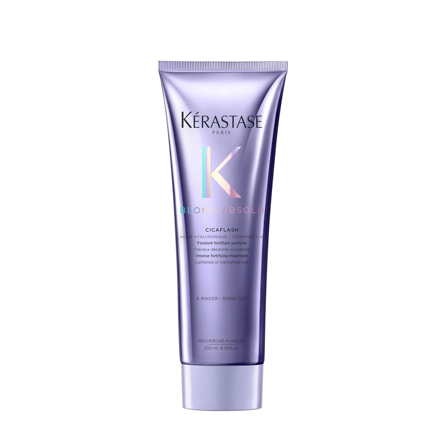Kérastase Blond Absolu, Acondicionador Anti Rotura Para Pelo Dañado y Decolorado, Con Ácido Hialurónico, Cicaflash, 250 ml