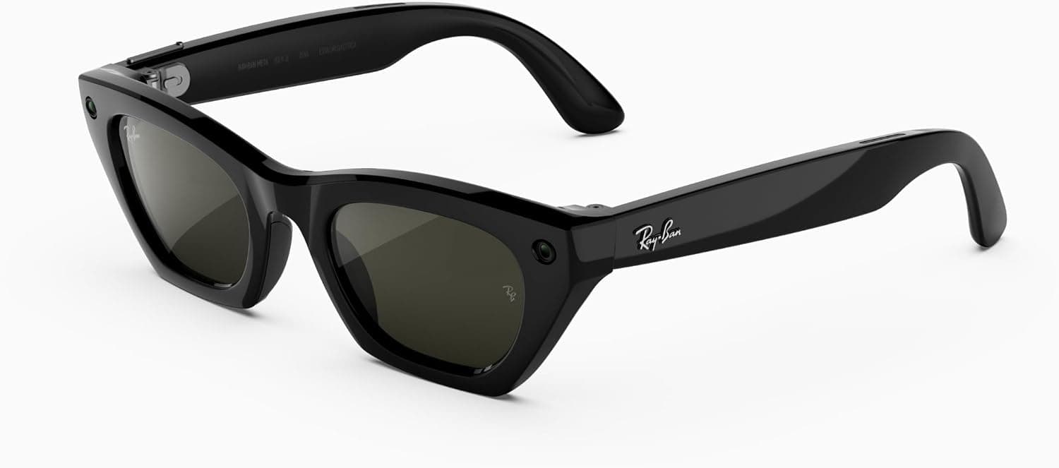RAY-BAN Meta Gen 3 Zena - Gafas con IA - Negro Brillante