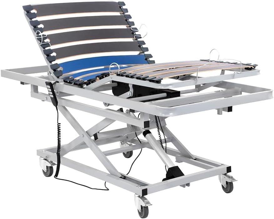 Geriafy - Cama Articulada con Carro Elevador 90x190 cm
