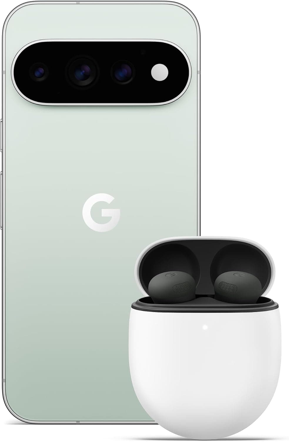 Google Pixel 11 Pro - Gris Niebla, 256GB + Pixel Buds Pro 2 - Verde Liquen