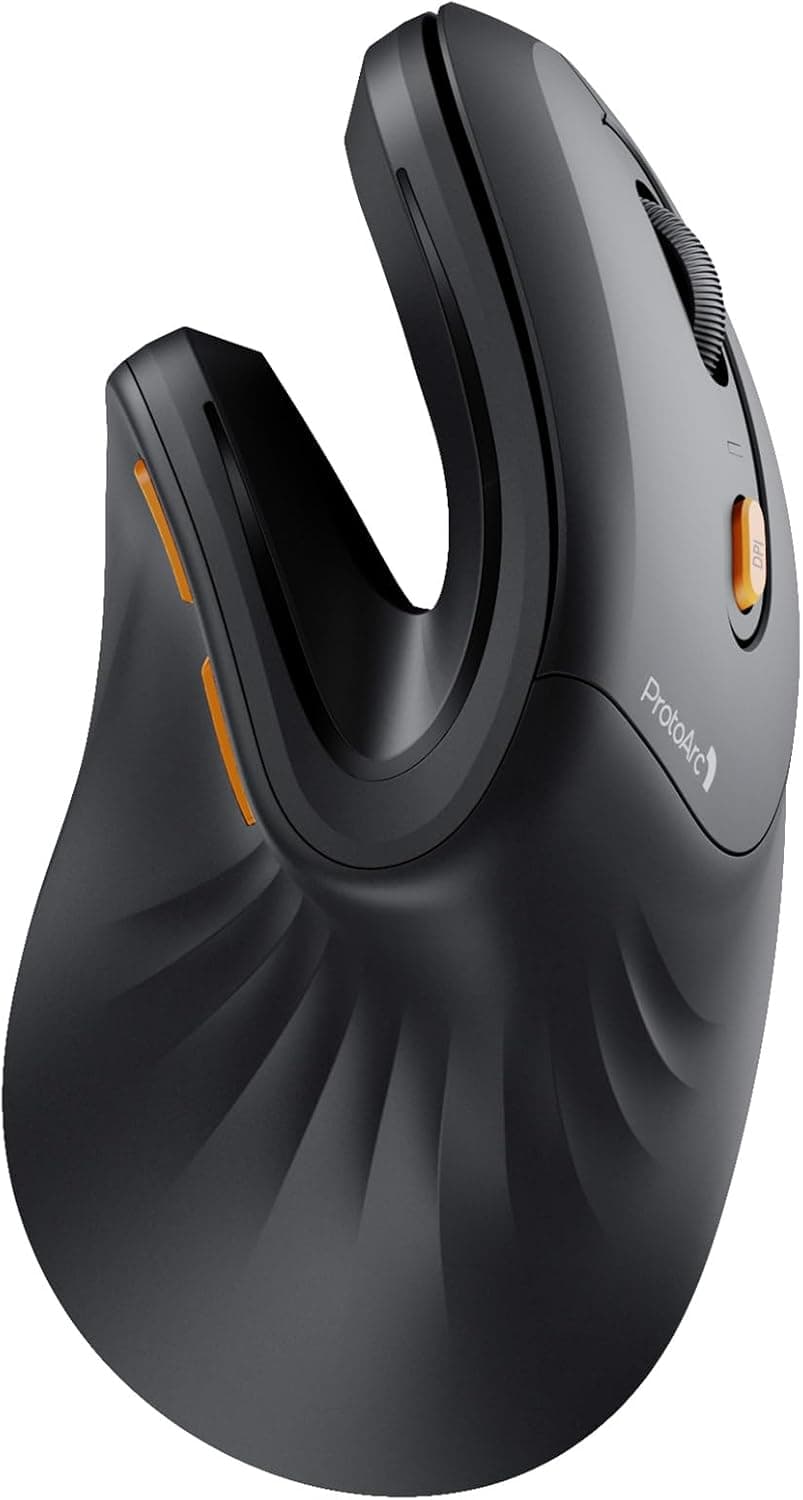 ProtoArc EM11 NL Inalámbrico Ratón Ergonómico Vertical, Recargable