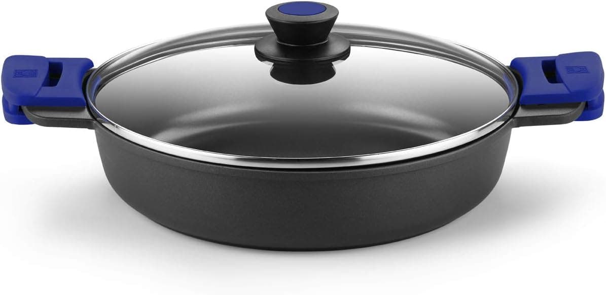 BRA Advanced | Cacerola baja 32 cm de aluminio fundido