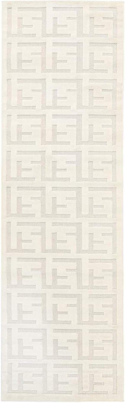 RugVista Dakari Alfombra, 80 x 250 cm, Blanco Crema