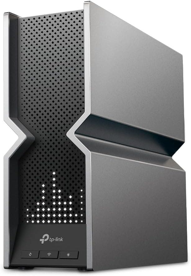 TP-Link Archer BE800 - Router WiFi 7, tribanda, Puerto multigigabit