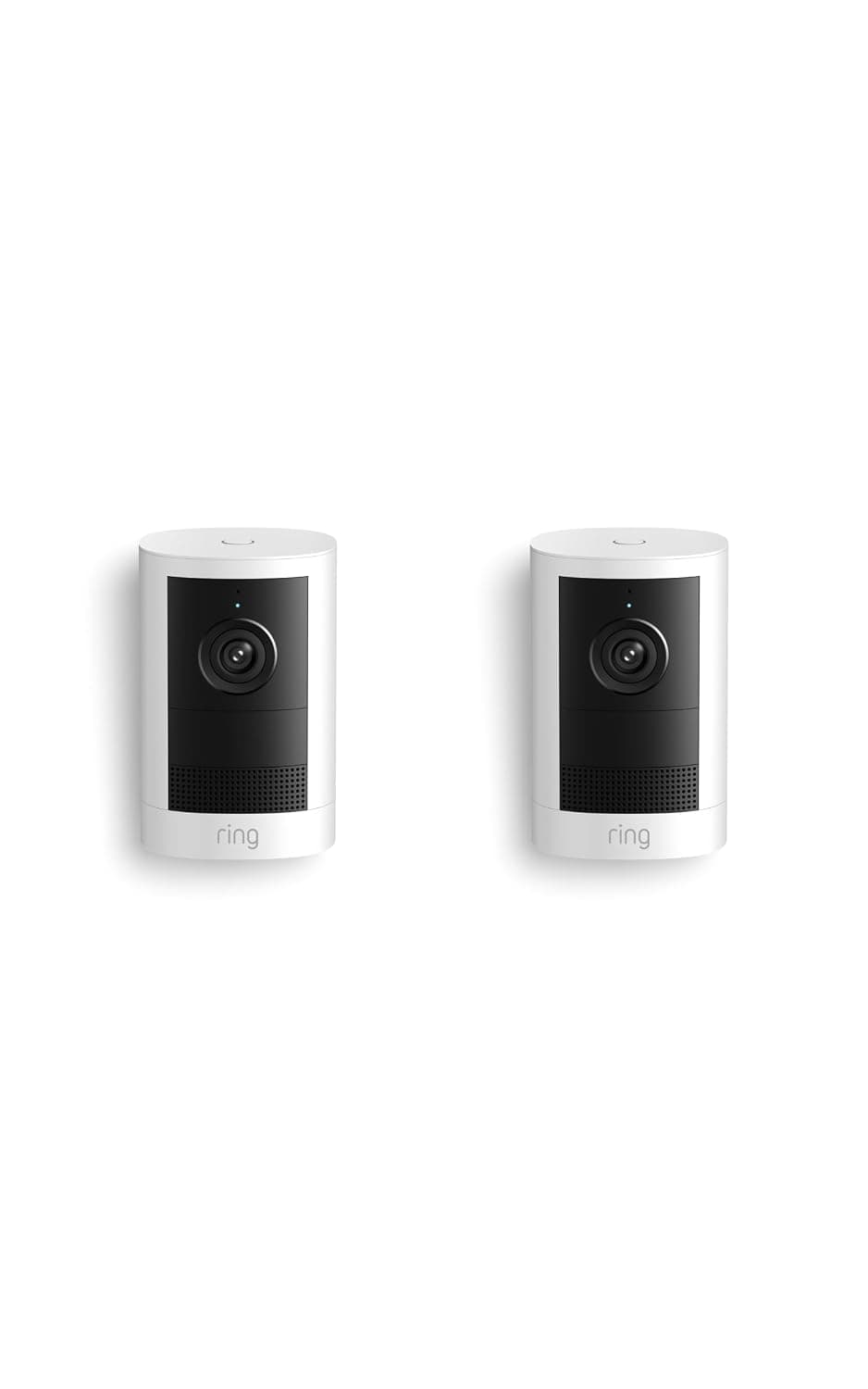 Ring Outdoor Camera 2K, Cámara exterior, Batería (última gen.), Fácil instalación por cuenta propia, Vídeo Retinal 2K de gran angular, Zoom mejorado de hasta 6 aumentos y visión nocturna, Blanco