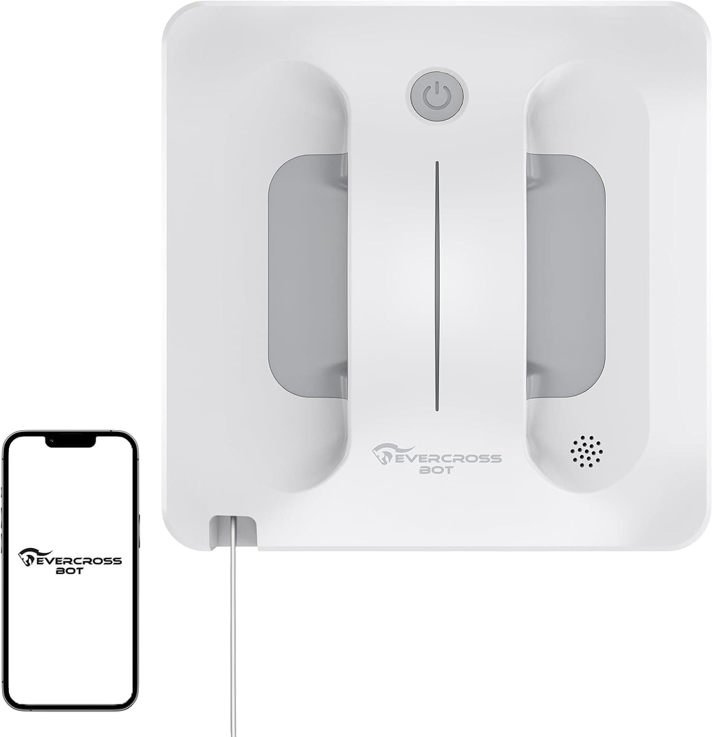 Robot limpiacristales con pulverización automática, App y Mando